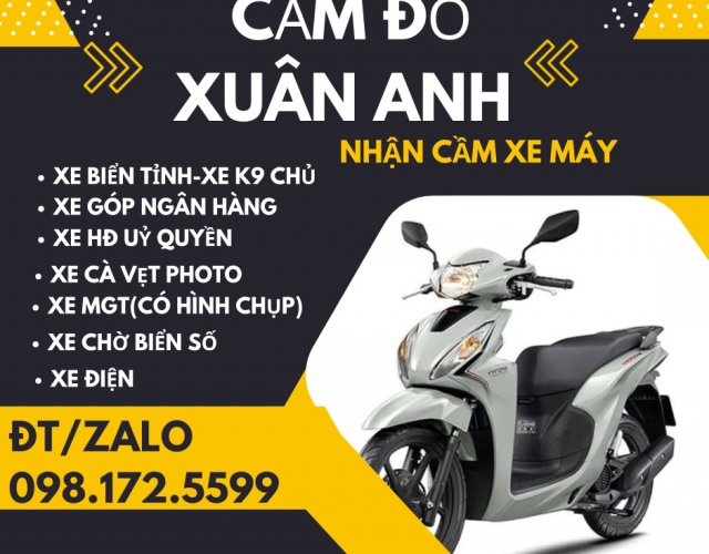 Tiệm cầm đồ uy tín quận 11 - Cầm Đồ Xuân Anh